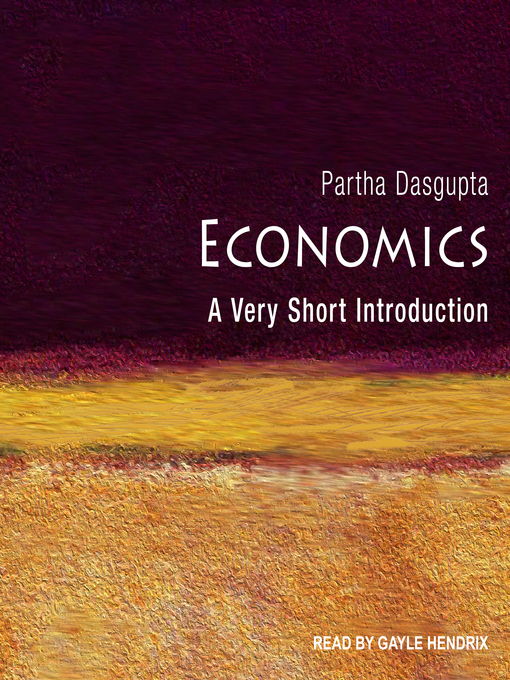 Title details for Economics by Partha Dasgupta - Available